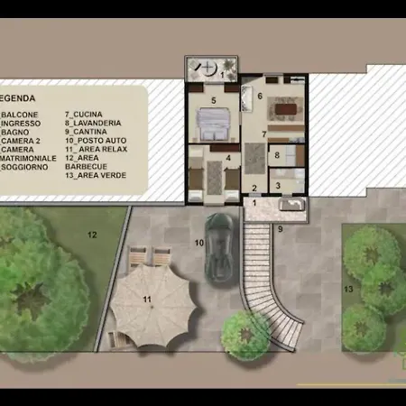 شقة Casa Vacanze Il Girasole A *
